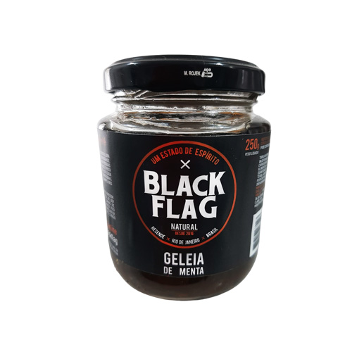 Geleia de menta Black flag.- unid.230 g.