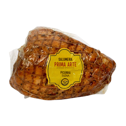 Picanha suína defumada - Salumeria prima arte - peso aprox..400 g.